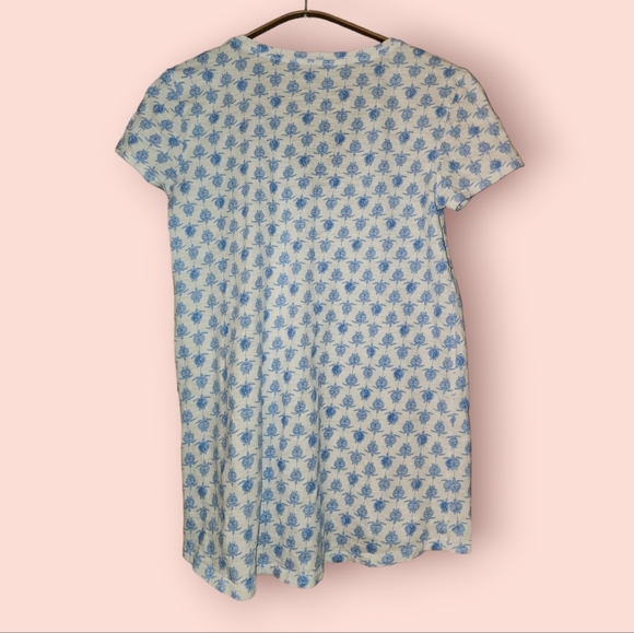 Lilly Pulitzer Etta Top Resort White Toe to Toe Turtle Print Women's XS - Picture 2 of 3